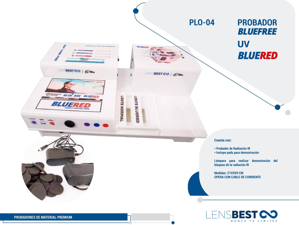 ​Blueblock Bluered Lens Tester