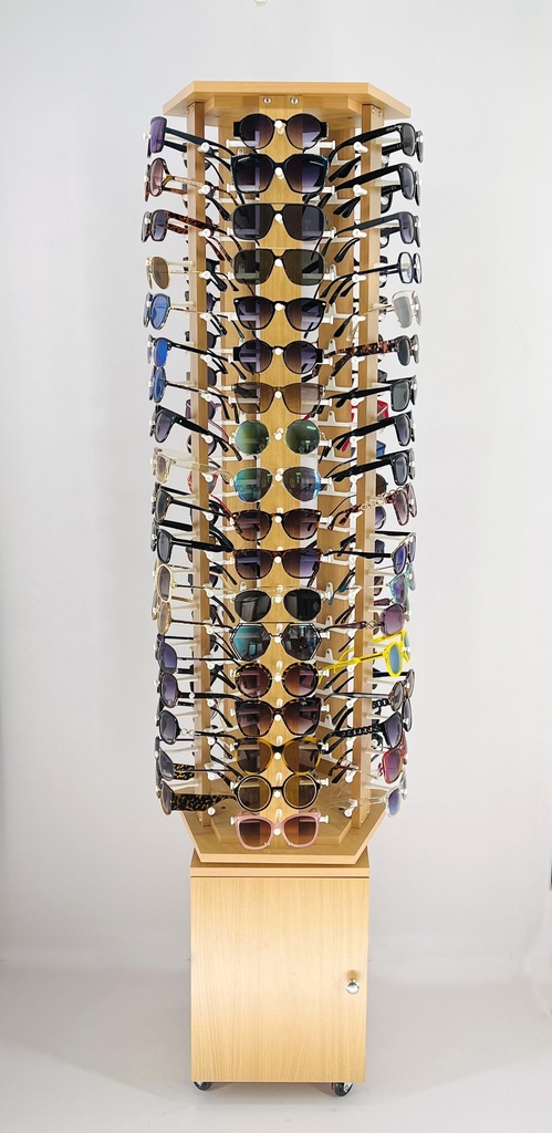 8504 Wood Display rotate 90pcs