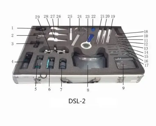 [DSL-2] KIT DE PRUEBAS DIAGNÓSTICAS PARA BAJA VISIÓN DSL-2