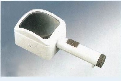 [DSL-6959  3X(100X50)X6D] ILLUMINATED STAND MAGNIFIER