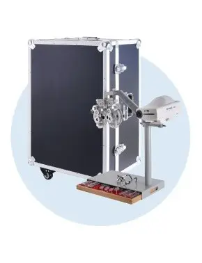 [SJ205S] 2221 Mobile Eye Exam Cabinet