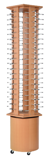 [A2202] 8503 Wood Display rotate 90pcs